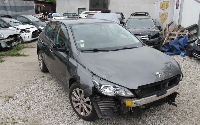 Peugeot 308 cena 21900 przebieg: 134602, rok produkcji 2017 z Pelplin małe 56